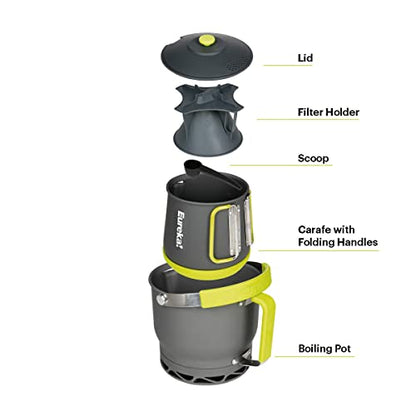 Eureka Camp Café Coffee Maker Set, Kettle, Or Carafe