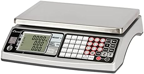  Alimento 136DK Digital Kitchen Scale, Elite Food Measuring To The Gram With Removable Stainless Steel Platform And LCD Display, Baking And Cooking Made Simple