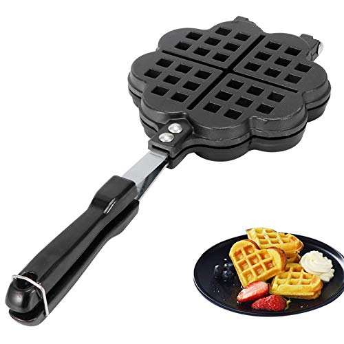  Waffle Baking Pan Baking Mould Diy Waffle Maker Waffle Cake Mould Baking Pan Waffle Mold Waffle Baking Pan Baking Pan Household Gas Cooker Cooking Accessories