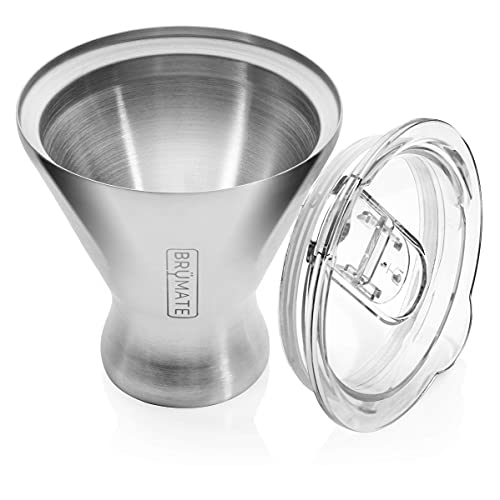  MargTini 10oz Martini Margarita Tumbler - Made With Vacuum-Insulated Stainless Steel (Daisy)