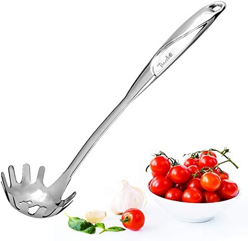  High-grade Stainless Steel Slotted Spatula,Cooking Slotted Turner For Kitchen 1-Pcs (13.5 Inch)