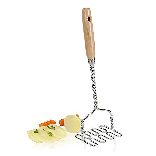  Sher With Wooden Handle, Silver/Brown