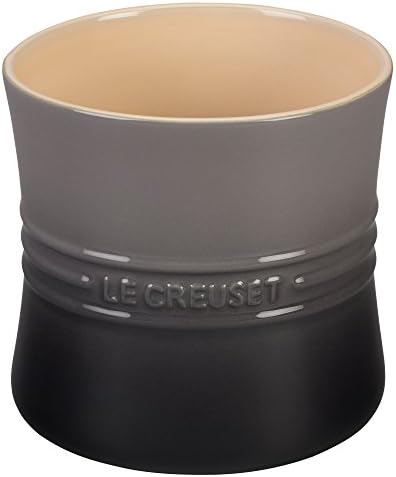  Le Creuset Stoneware Utensil Crock, 1 Qt., White
