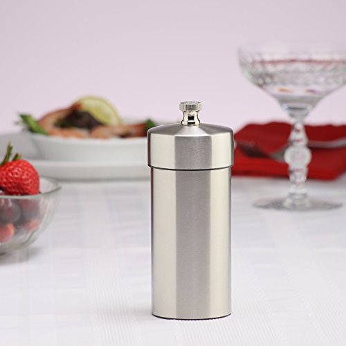  5.5 Inch Futura Stainless Salt Mill