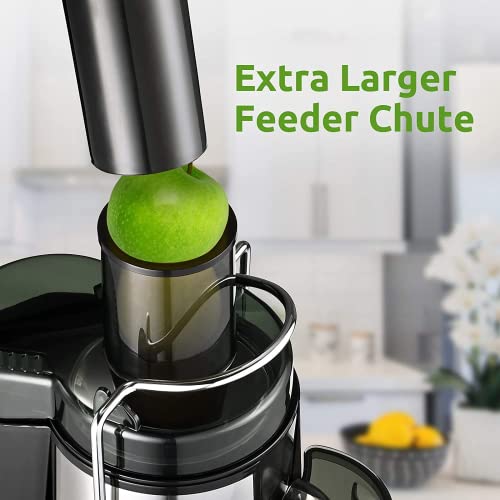  Juicing Machine, 3-inch Width Feeding, Easy Cleaning