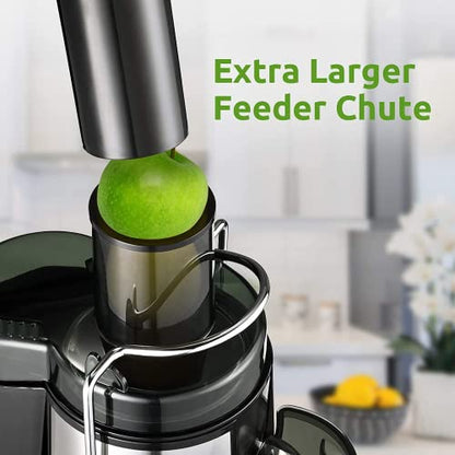  Juicing Machine, 3-inch Width Feeding, Easy Cleaning