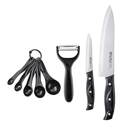  Chef Knife, 8 PCS Kitchen Knife, Preium Stainless Steel Knife Set, Chef Knife Set With Accessories