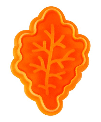  R&M International 0 Leaves 2" Pastry/Cookie/Fondant Stampers, Leaves And Acorn, 4-Piece Set