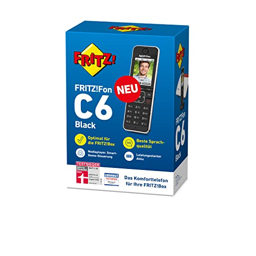  VM FRITZ!Fon C6 DECT-Mobilteil Black