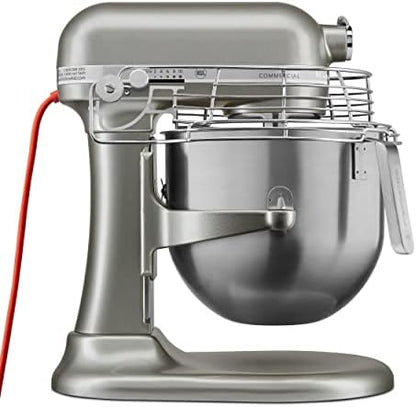 KitchenAid KSM8990WH 8-Quart Commercial Countertop Mixer, 10-Speed, Gear-Driven, White