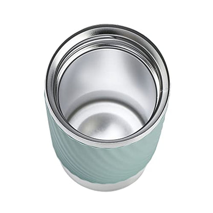 Emsa Easy Twist N2011700 Travel Mug 360 Ml Petrol Blue