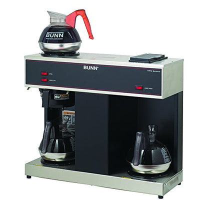BUNN® 04275.0031 VPS 12-Cup Pourover Commercial Coffee Brewer, With 3 Warming Stations (120V/60/1PH)