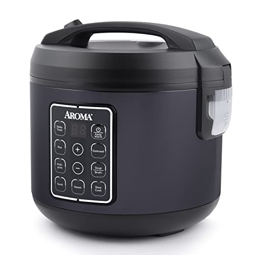  ROMA® 12-Cup (Cooked) Digital Rice & Grain Multicooker (ARC-966BD)