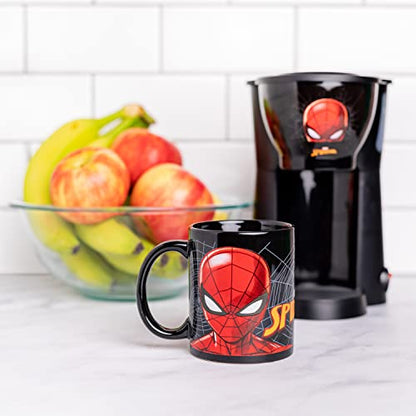  Spider-Man Single Cup Coffee Maker With Mug- Cup A Joe With Spidey