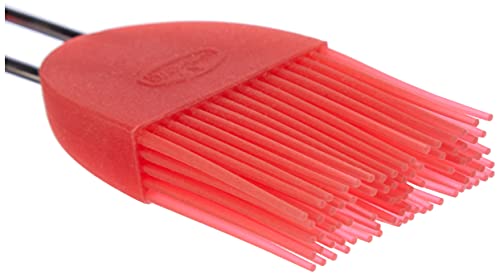 Dr. Oetker Basting Brush Flexxibel Of Silicone 3,7 Cm In Red, 26.5 X 3.7 X 2 Cm