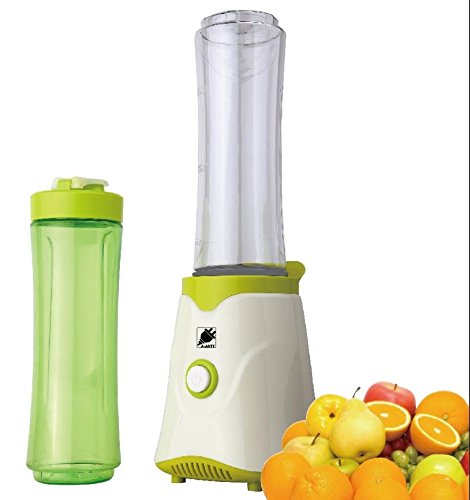  Electric Personal Blender Juicer Drink Personal Size Blender Fruit Smoothie Maker With Portable Sports Travel Bottle To Go Easy Blend Personal Cup You Can Take With You Anywhere Color- White BL-704