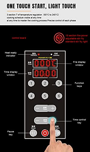  Automatic Intelligent Stirring Cooker Robot Chinese Auto 9L Capacity Induction Cooker For Restaurant Hotel