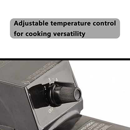  Small Electric Skillet - With Temperature Control Serves 1 To 2 People (6 Inch)