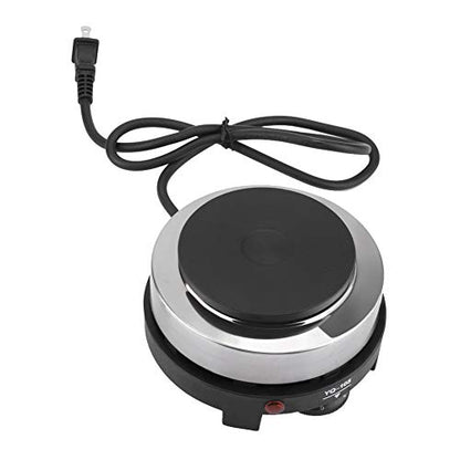  Portable Electric Mini Stove 500W Electric Mini Stove Hot Plate Multifunction Home Heater(US Plug 110V)