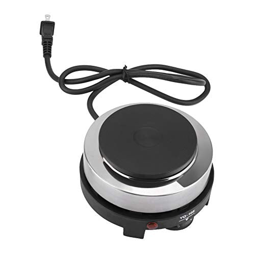  Portable Electric Mini Stove 500W Electric Mini Stove Hot Plate Multifunction Home Heater(US Plug 110V)