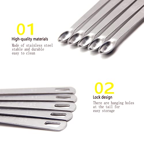  1/16 Teaspoon Measuring Spoon Single，Small Stainless Steel 1/16 Tsp Measuring Spoon, Mini 1/16 Metal Teaspoon Scoop Tablespoon For Dry Or Liquid (1)