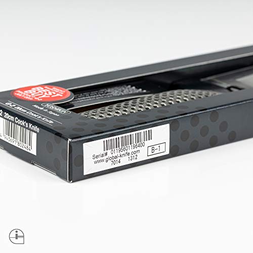 Global - 8 Inch, 20cm Chef's Knife,Silver