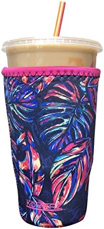  Neoprene Iced Coffee Sleeve - Large Midnight Mums