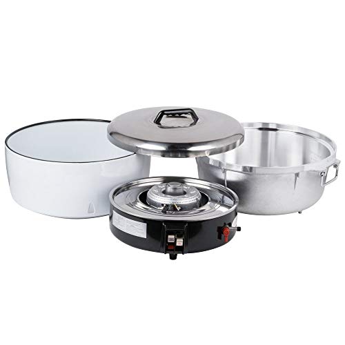  GRCNAT Natural Gas 110 Cup (55 Cup Raw) Gas Rice Cooker - 14,000 BTU