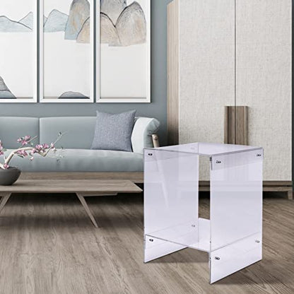  Table End Table Side Table Clear Nightstand For Living Room Bedroom Home Decoration