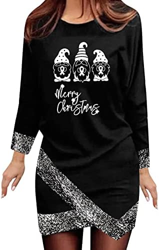  Womens 2022 Fall Fashion Tops Cute Fashion Sweatshirts Long Sleeve Crew Neck Christmas Print Pullover Top Fall Clothes