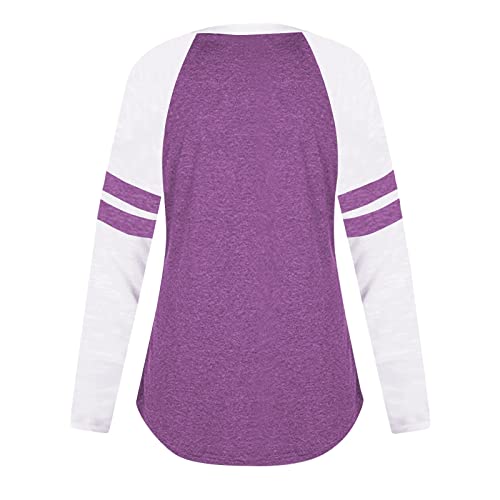  Womens Causal Loose Crewneck Cute Fashion Sweatshirts Long Sleeve Christmas Print Loose Tops Pullover Top Streetwear