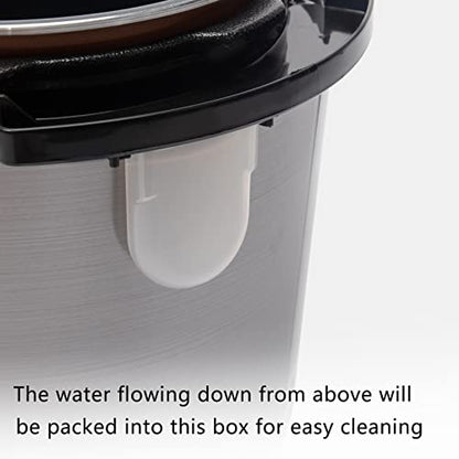  1000W Push-Button Stainless Steel Electric Pressure Cooker 13 In 1 Cooking Mode, Stainless Steel Color