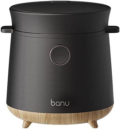  Anu Mini Low Carb Digital Programmable Multi-Functional Rice Cooker, Reduce Sugar Slow Cooker, Warmer, 3 Cups (white Rice), 1 Cup (Low Carb Rice) Uncooked, One-Touch Cooking, 24 Hours Delay Timer, Auto Keep Warm Feature