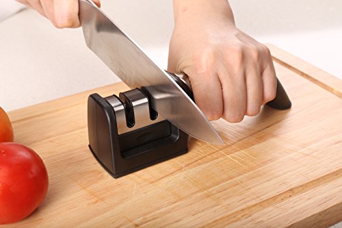  Fastedge Pull Through Knife Sharpener, Black