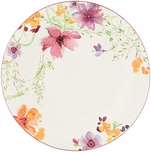 Villeroy & Boch Mariefleur Basic Serving Dish, 16.5 In, White/Multicolored