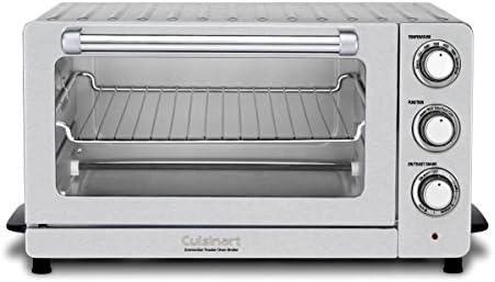 Cuisinart TOB-60NFR Toaster Oven Broiler With Convection , Silver(Renewed)