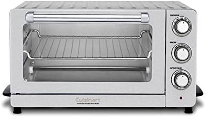 Cuisinart TOB-60NFR Toaster Oven Broiler With Convection , Silver(Renewed)