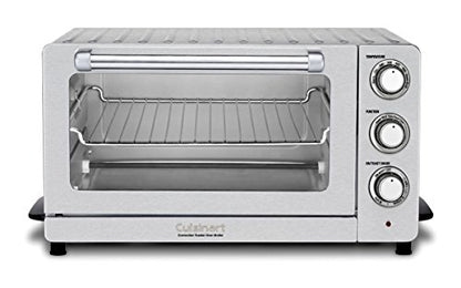 Cuisinart TOB-60NFR Toaster Oven Broiler With Convection , Silver(Renewed)