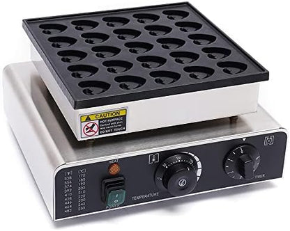  Electric Waffle Maker Machine 2000W, 4 Slice Nonstick Waffle Maker, Commercial Stainless Steel Square Waffle Maker, Temperature And Time Control, For Restaurant Bakeries Snack Bar Home, 50~300℃