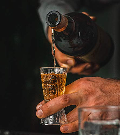  "Old Ritz" 1930s Etched-Crystal Double Cocktail Jigger (Gift Box Collection)