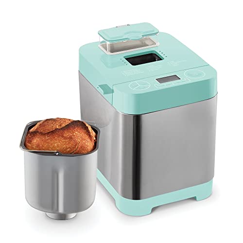  Everyday Stainless Steel Bread Maker, Up To 1.5lb Loaf, Expressbake Bread Maker, Programmable, 12 Settings + Gluten Free & Automatic Filling Dispenser