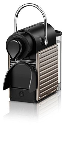  Nespresso Pixie Espresso Maker, 24oz Electric Titan (Discontinued Model)