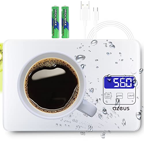  Food Scale With USB Rechargeable, Digital Kitchen Scale With 6 Units, High Precision To 0.04 Oz /11lbs Capacity, Weight Range From 3g-5000g