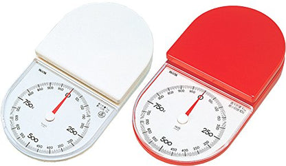  1445-WH Cooking Scale, Kitchen Scale, Cooking, Analog, 2.2 Lbs (1 Kg), Increments Of 0.2 Oz (5 G), White