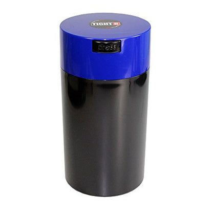  Vac-3 To 12 Oz Vacuum Sealed Storage Container, 1.3-Liter/1.1-Quart, Dark Blue Cap & Black Body