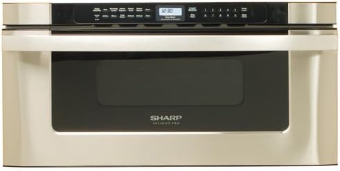 Sharp Harp KB-6524PS 24-Inch Microwave Drawer Oven, 1.2 Cu. Ft., Stainless Steel