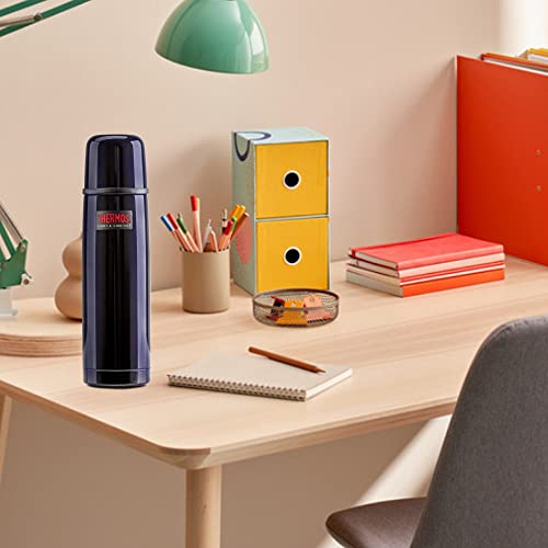 Thermos Hermos Light And Compact Flask (34oz) (Midnight Blue)