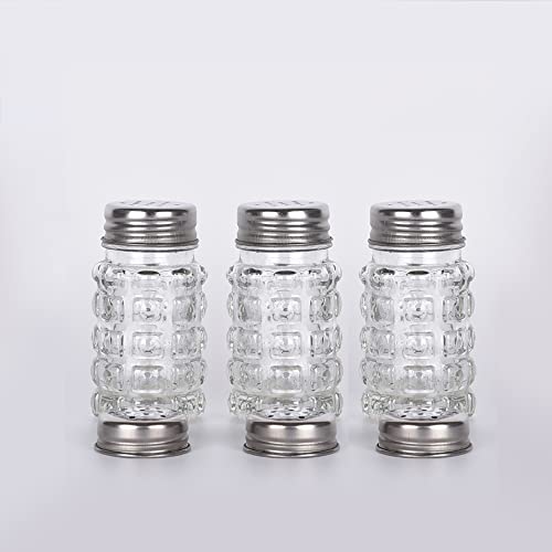  FBA_BCK31360 Retro Style Salt And Pepper Shakers With Stainless Tops (2), 1, Original Version