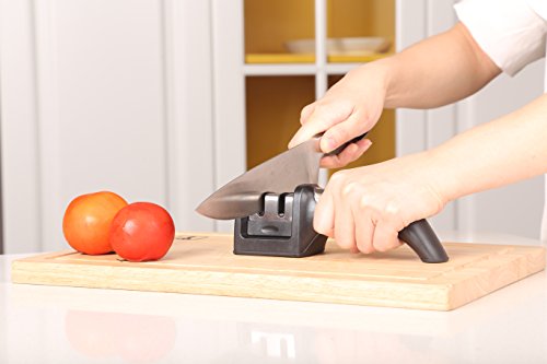  Fastedge Pull Through Knife Sharpener, Black
