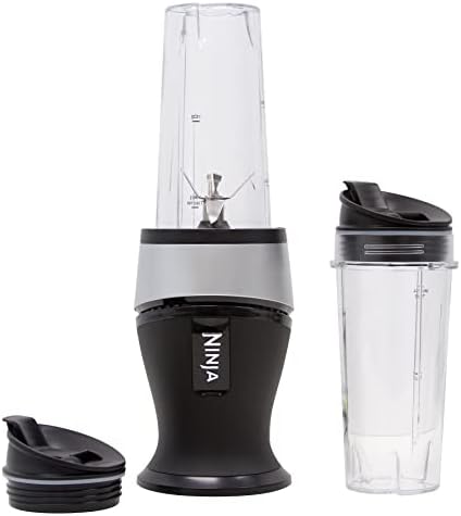 Ninja Fit Personal Blender 700-Watts (4) 16-oz To-Go Cups & Spout Lids & Recipe Book